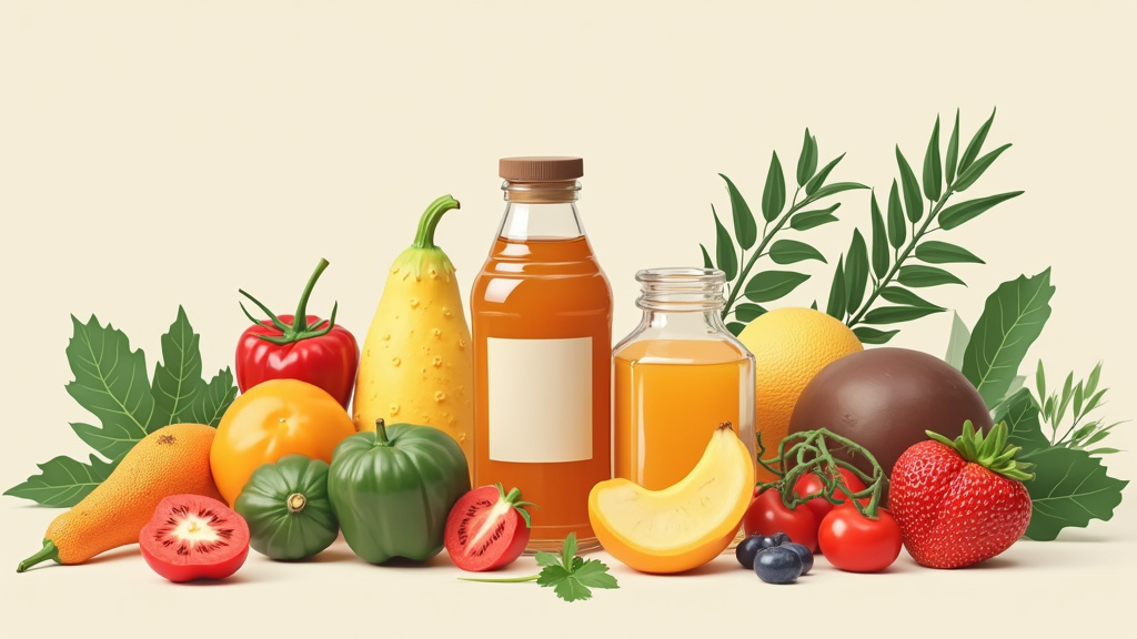 Étagère de garde-manger avec miel, sucre, sel, riz et légumes secs