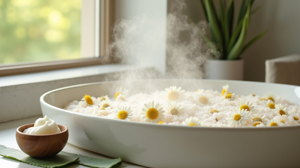 Bain de siège apaisant pour soulager les démangeaisons anales