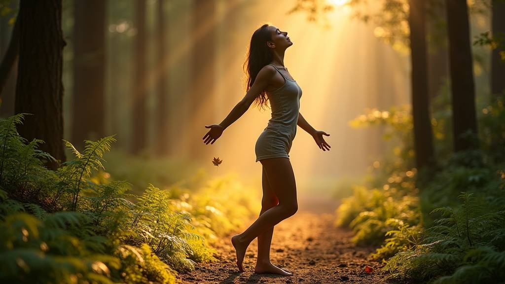 Représentation de l'harmonie entre corps et esprit