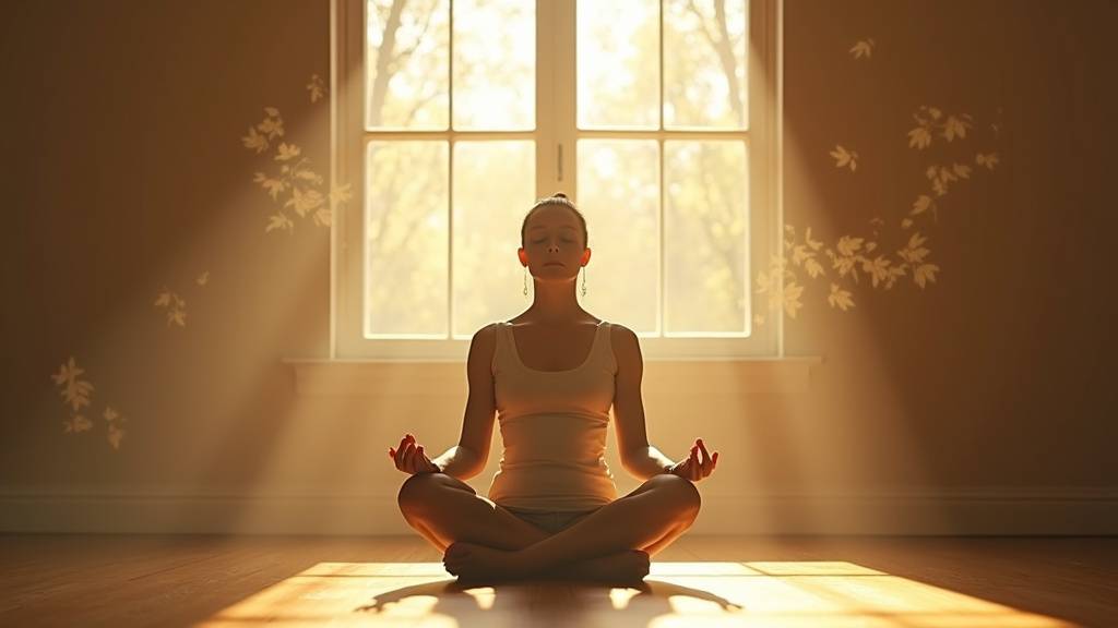 Pratique de la méditation dans un espace naturel