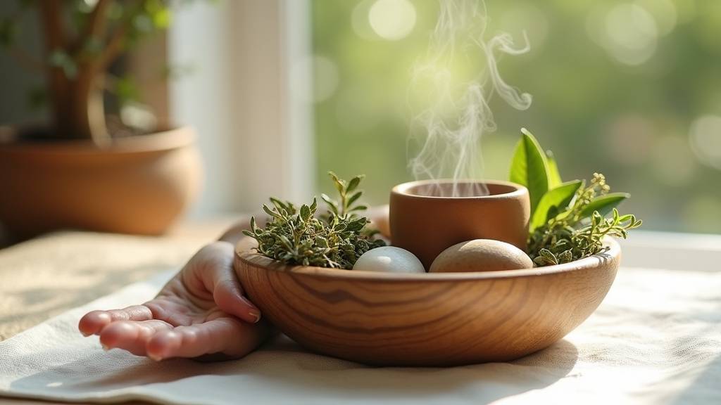 Illustration des limites de la naturopathie - balance entre approche naturelle et soins médicaux