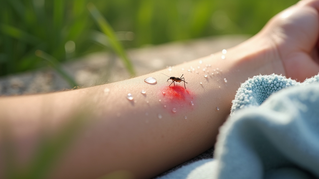 Que faire immédiatement après une piqûre de guêpe ?