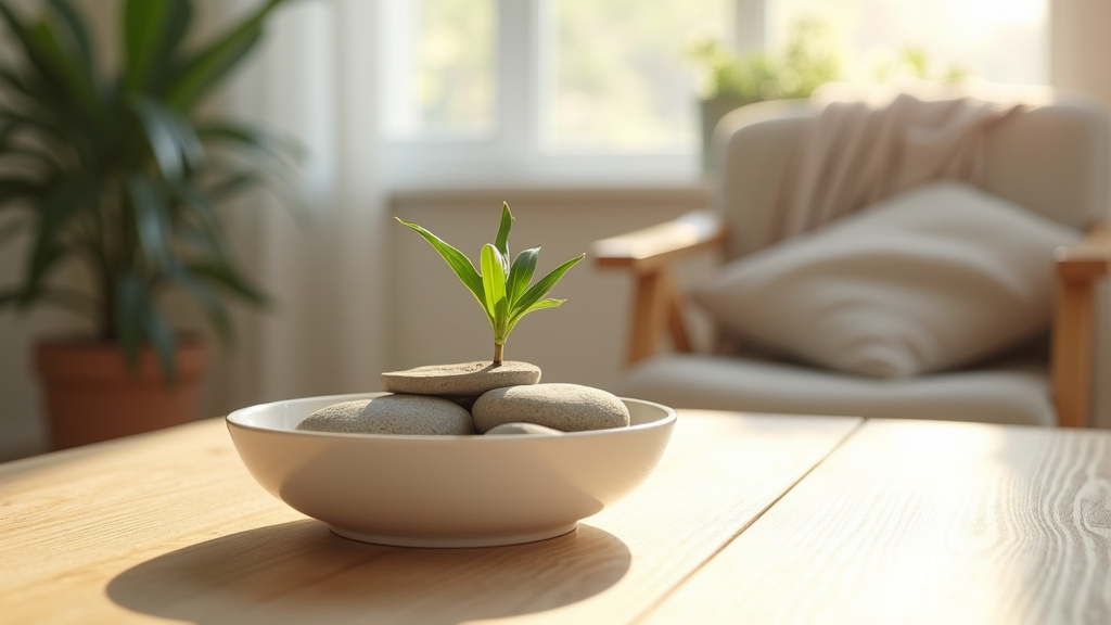 Illustration de l'approche holistique du bien-être - équilibre entre corps, esprit et émotions