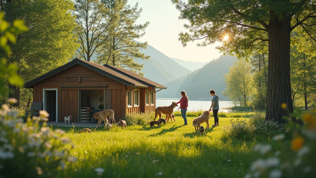 Un chien affectueux au SPA d'Annecy Marlioz, attendant une adoption