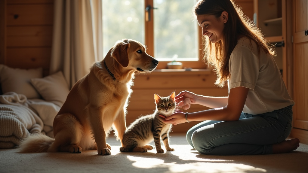 Visite guidée de la SPA de Pontarlier - bénévoles s'occupant des animaux dans leurs enclos