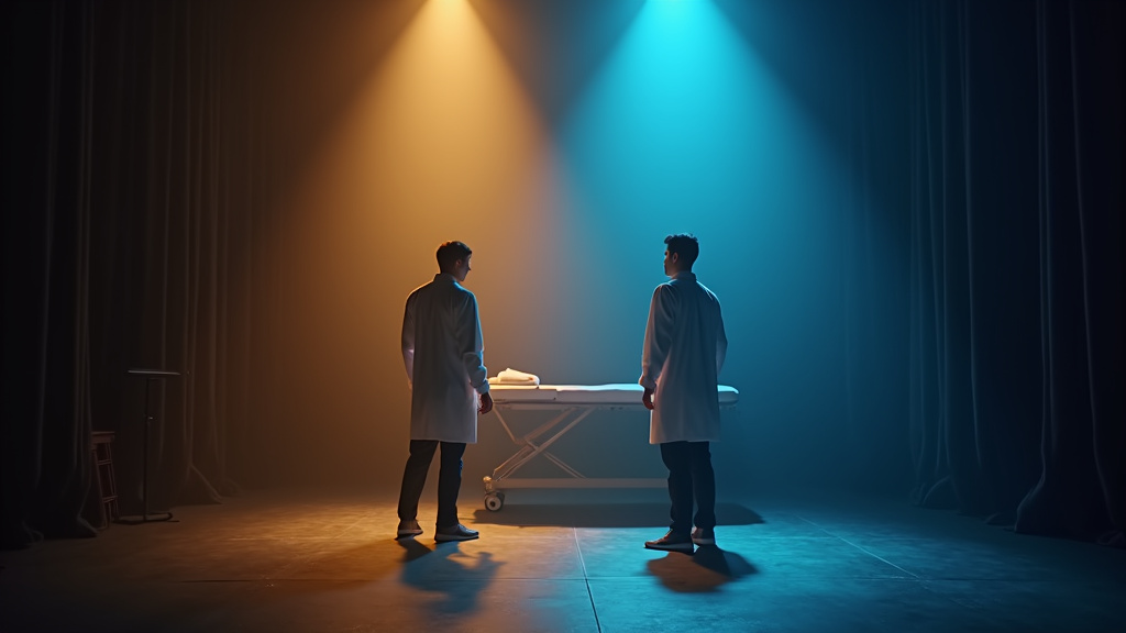 Théo P lors d'une séance de kinésithérapie